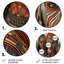 Tribus d'Afrique Ndebele Sud - Art rond en métal-1001238012