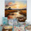 «Prairies Charm Sunset Infinite Serenity III», reproduction d'art sur toile