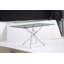 Rectangular Tempered Glass Dining Table With Legs-1418590416-1418590431