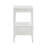 Olana White 1-drawer Nightstand-1581059942