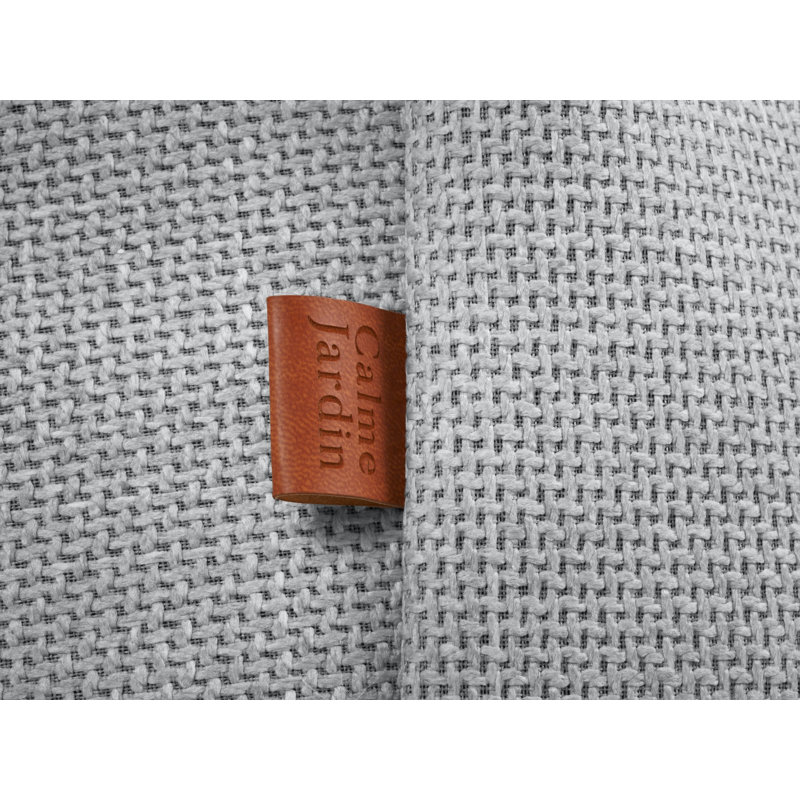 Polyester Outdoor Friendly Bean Bag Lounger, Light Grey