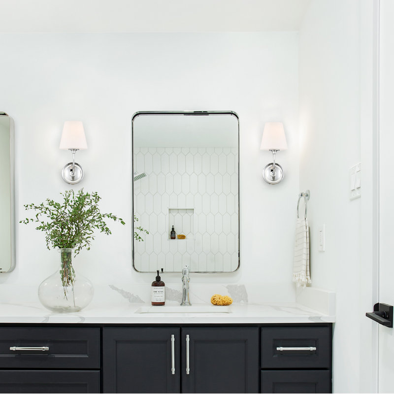 Libby 1 - Light Armed Sconce, Brushed Nickel