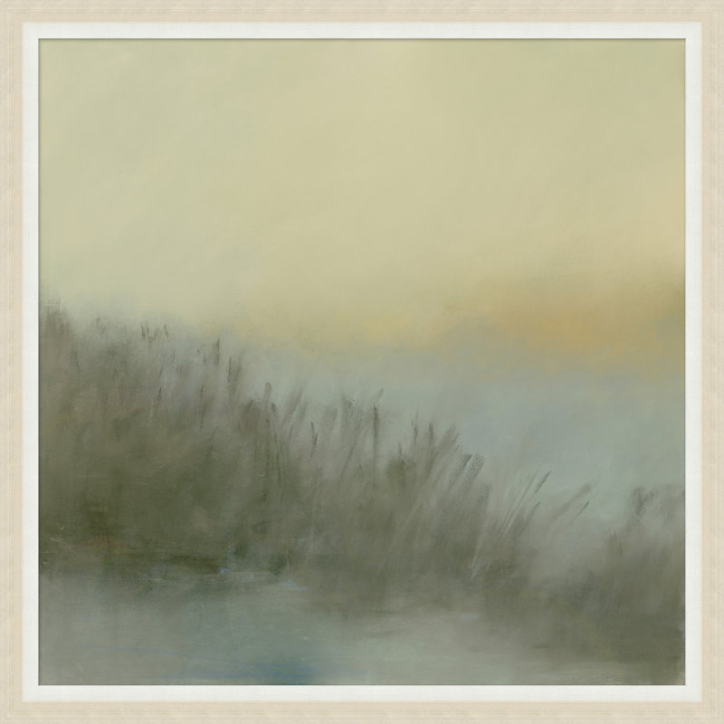Hazy Sand Dunes Framed Print