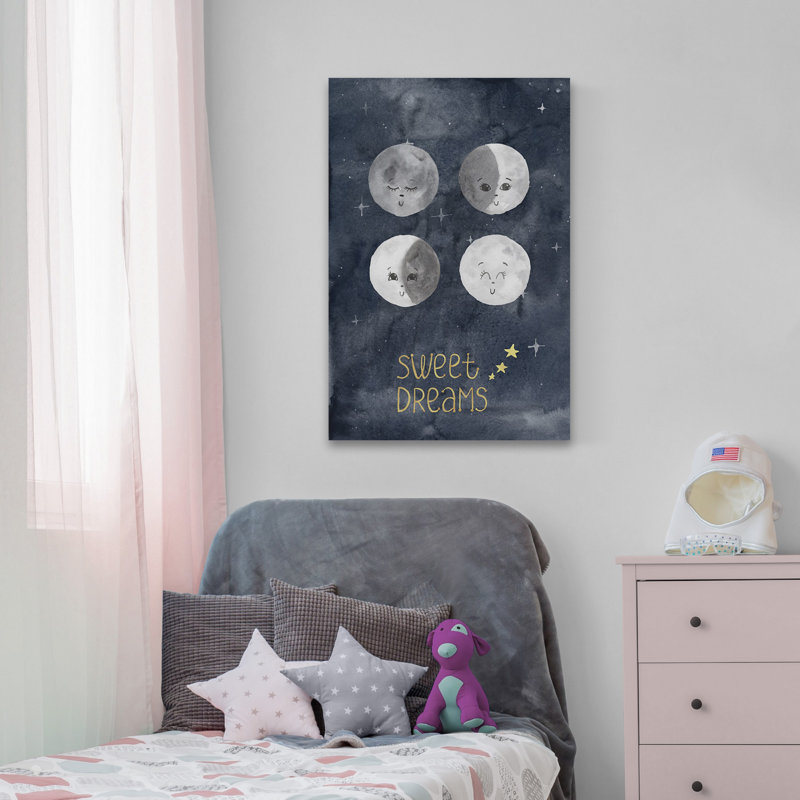 Berrios Good Night and Sweet Dreams, reproduction sur toile tendue, H 30 po x l 20 po x P 1,5 po