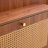 Modern minimalist storage cabinet, Japanese rattan shoe cabinet, bed top cabinet, small home furniture-109117682