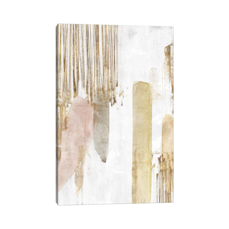 Band Of Gold I by Isabelle Z - Print on Canvas, Wrapped Canvas, 20.32 cm H x 30.48 cm W