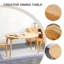 Table ronde pliante en chêne massif Minimalist-1744791997