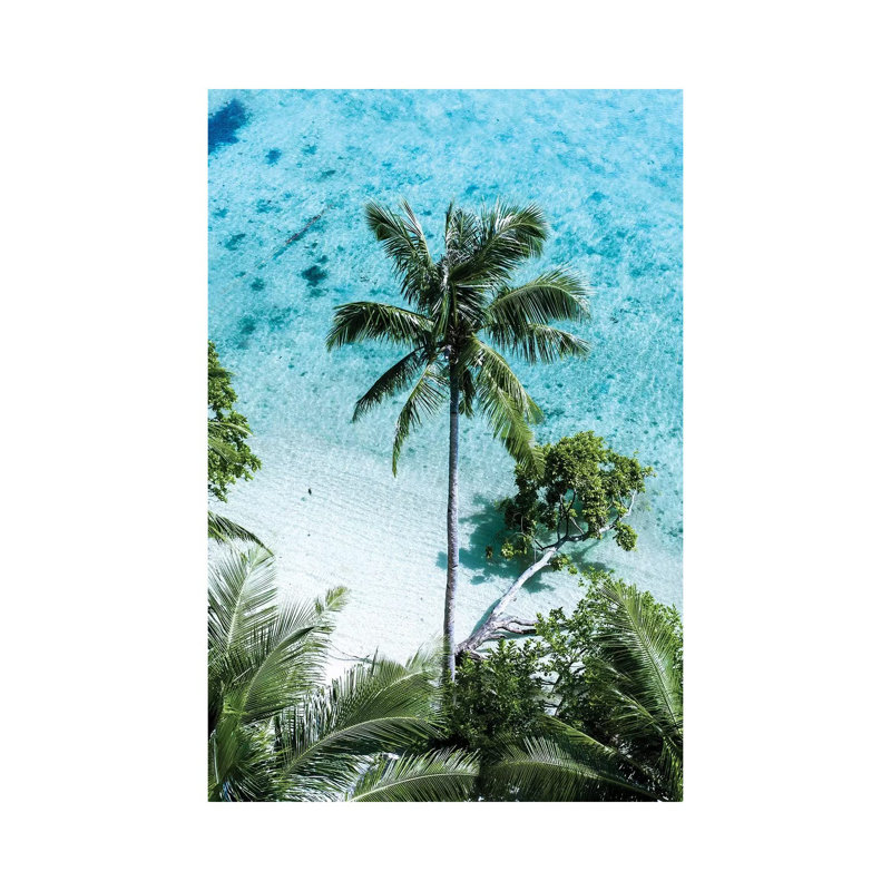 Palm Tree Paradise by Jaxon Roberts - Wrapped Canvas Print