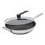 Non-Stick Double Sided Honeycomb Cooking Wok with Lid Stainless Steel