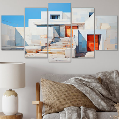 Pesmes - Architecture Wall Decor - 5 Panels