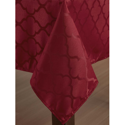 Sarok Rectangle Geometric Jacquard Tablecloth