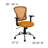 Mid-Back Mesh Swivel Task Office Chair with Chrome Base and Arms-1829379545