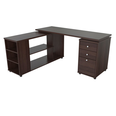 Luiza L-Shaped Executive Desk