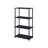 Nypho Black Finish Bookshelf-429050668