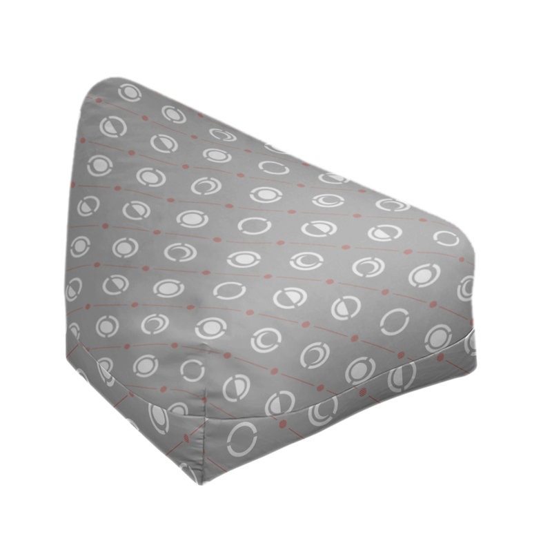 Housse de sac de pois, Décoration rouge / blanc, H 38 po x l 42 po x P 29 po, Bourre en polyester