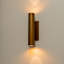Applique murale industrielle cylindrique d'extérieur 2 lumières avec verre imperméable Tuboro-2022827220