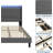 Queen Size Upholstered Bed Frame, Easy Assembly Space Saving