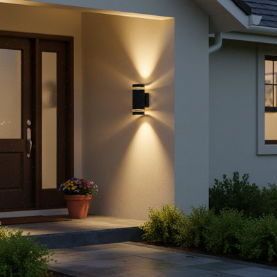 24cm H Outdoor Sconce