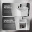 Meuble-lavabo flottant 20 po avec lavabo, porte à fermeture en douceur, lavabo en céramique, contreplaqué, blanc