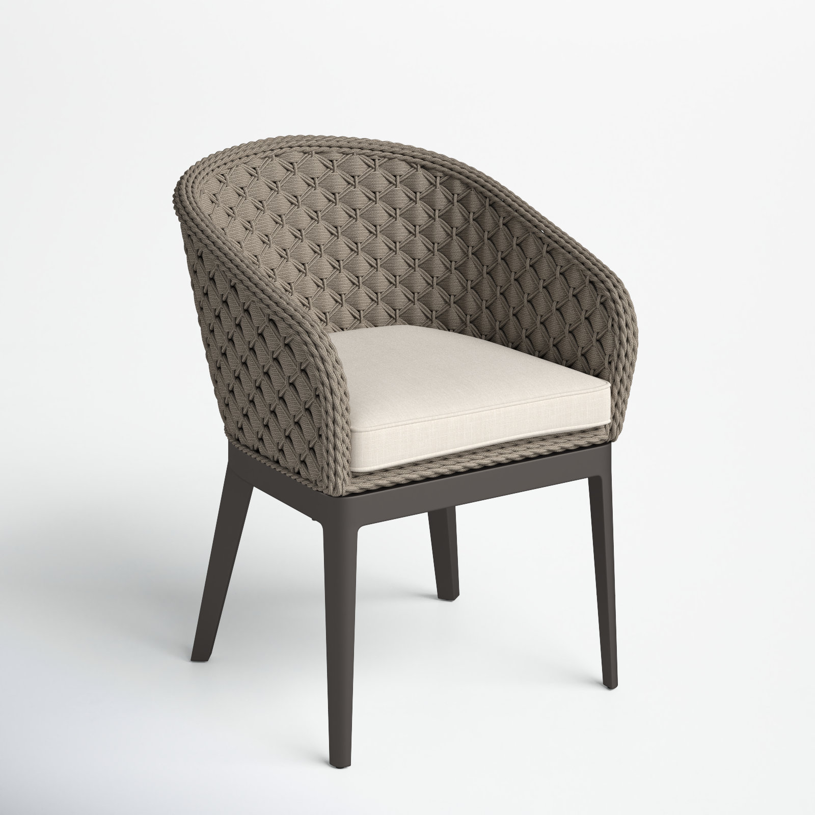 Aberdeen Sunbrella® Patio Armchair, Echo Ash Sunbrella®