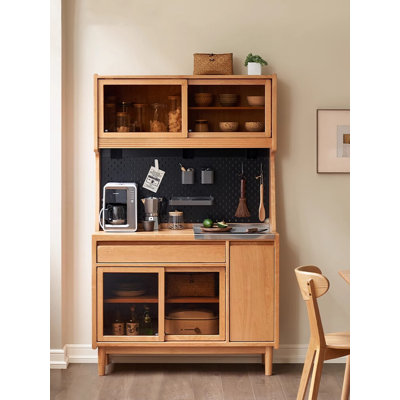 Armoire de rangement en bois massif