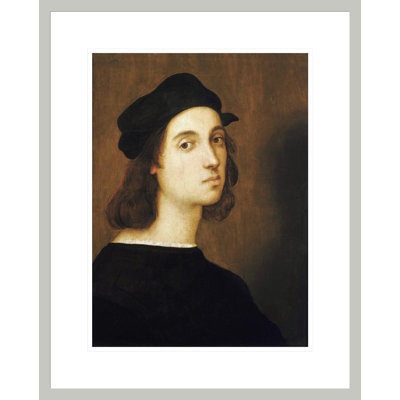 Autoportrait par Raphael - estampe numérique encadrée