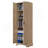 Storage Cabinet With Doors And Adjustable Shelf For Bathroom-383618128