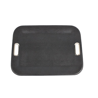 Rylan Leather / Faux Leather Tray