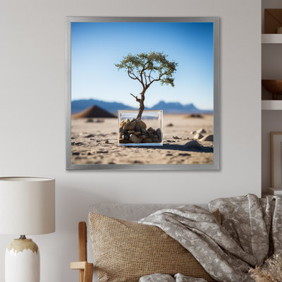 African Safari Tree Bliss III - Art mural arbre