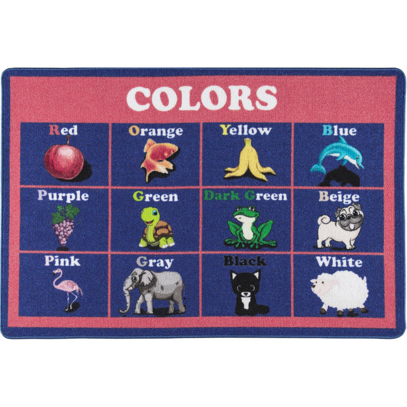 Rectangle Machine Tufted Polyamide Rug, Rectangle 4'4" x 6'3"
