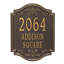 Signature Series 3-Line Wall Address Plaque-706374639-706374635-706374421
