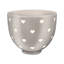KitchenAid 5-Quart Titanium-Reinforced Ceramic Bowl for Tilt-Head Stand Mixers in Gray Hearts