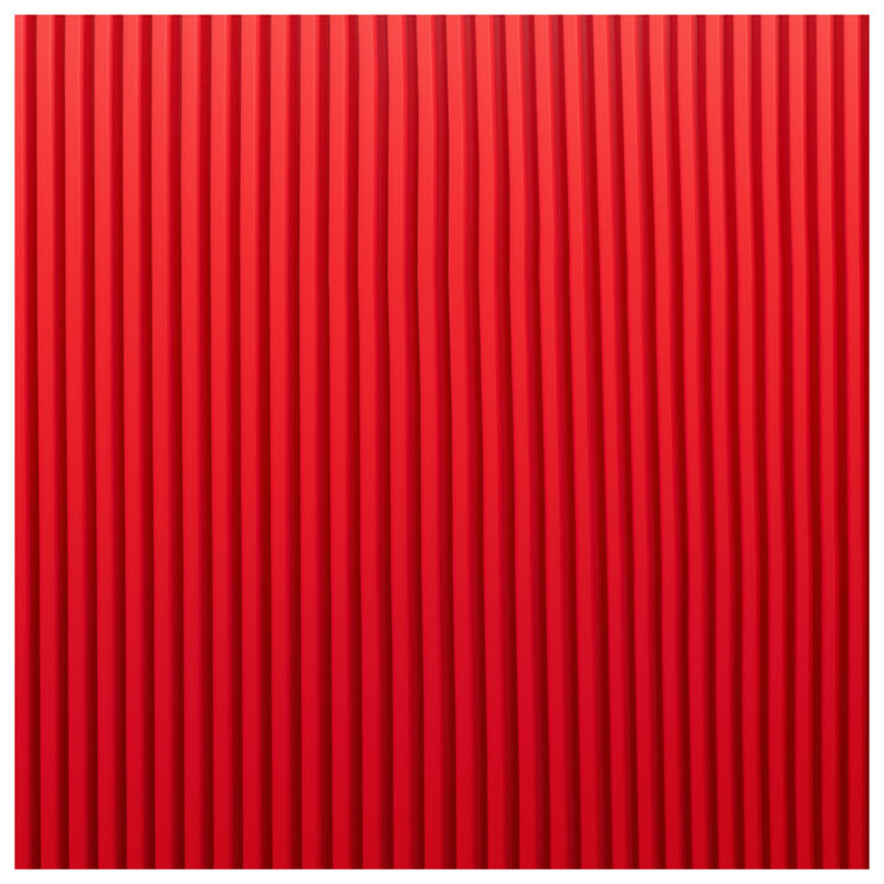Red Vertical Stripes Double Sided Throw Pillows, 16 x 16 inches