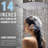 14 Inches Shower Faucet Sets Complete, All Metal Rainfall Shower Head And Handle Set, Extended Downward Diverter, Extension Arm Pressure Balance Rough-in Valve And Tub Spout Included-128941048