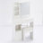29.2" Small Size Left Drawer Desktop Vanity Table + Cushioned Stool, Extra Large Right Sliding Mirror, Multi Layer High Capacity Storage, Practical Fashionable Dresser, Suitable For Small Space-1905311058