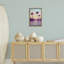Purple Hued Palm Trees Floating Frame, design by Stephanie Fielden-464227913-464227919