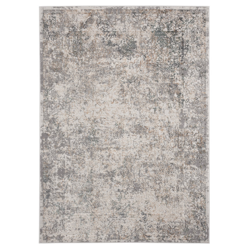 Tapis oriental beige, Rectangle 7 pi 10 po x 10 pi 6 po