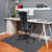 Barbury Weave 35 in. x 47 in. 9 to 5 Desk Chair Mat-55205251