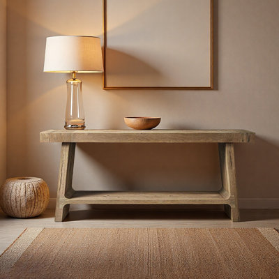 Nordic style simple entrance table