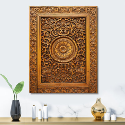 " Old Carved Wooden Door XI " Print