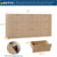 Commode cannelée 8/9 tiroirs avec poignée en métal, commode moderne pour chambre à coucher et salon
