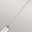 Plewak 1 - Light Chrome Teardrop Pendant-25305072-25305069