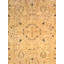 Tapis oriental en laine noué à la main brun clair / noir-22457273