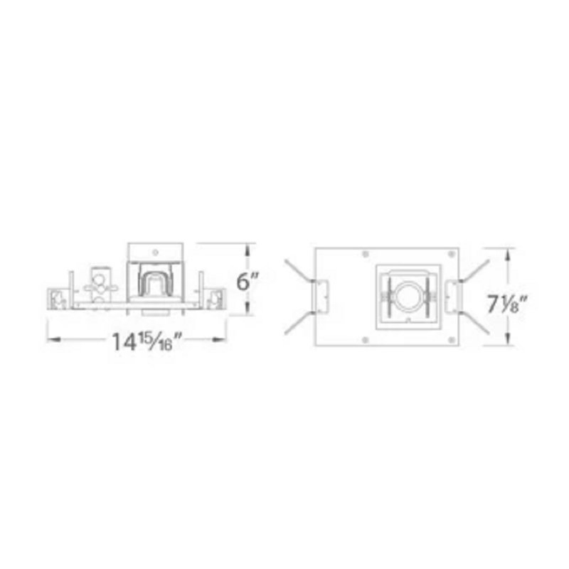 Ensemble d’éclairage encastré multi-spotlight del Precision