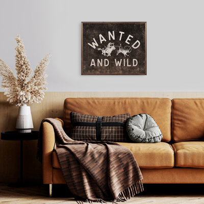 Wanted And Wild Calf Roper Black