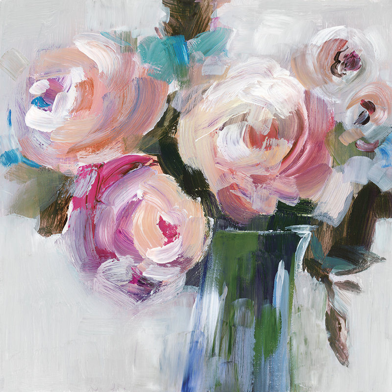 Reproduction d’art sur toile, "bouquet II" par Valeria Mravyan