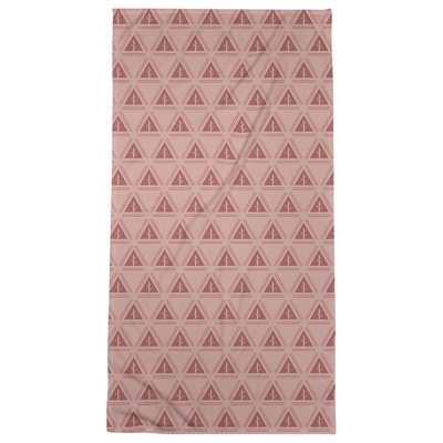 Serviette de plage d’arbre minimaliste classique Barbra