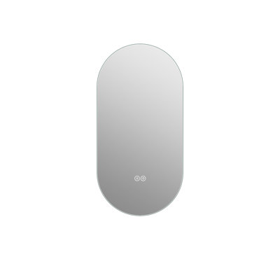 48*24 Inch Smart Led Touch Screen - Fog Bathroom Mirror With Shape, Three Lighting Modes 6000K White, 4000K Natural, 3000K Warm , Brightness Adjustment, Shatter Glass, 5Mm Silver Mirror, 50000+