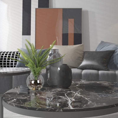 15.5'' Faux Plant in Glass Pot