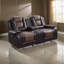 Causeuse inclinable double en similicuir Gurutz-1965923810